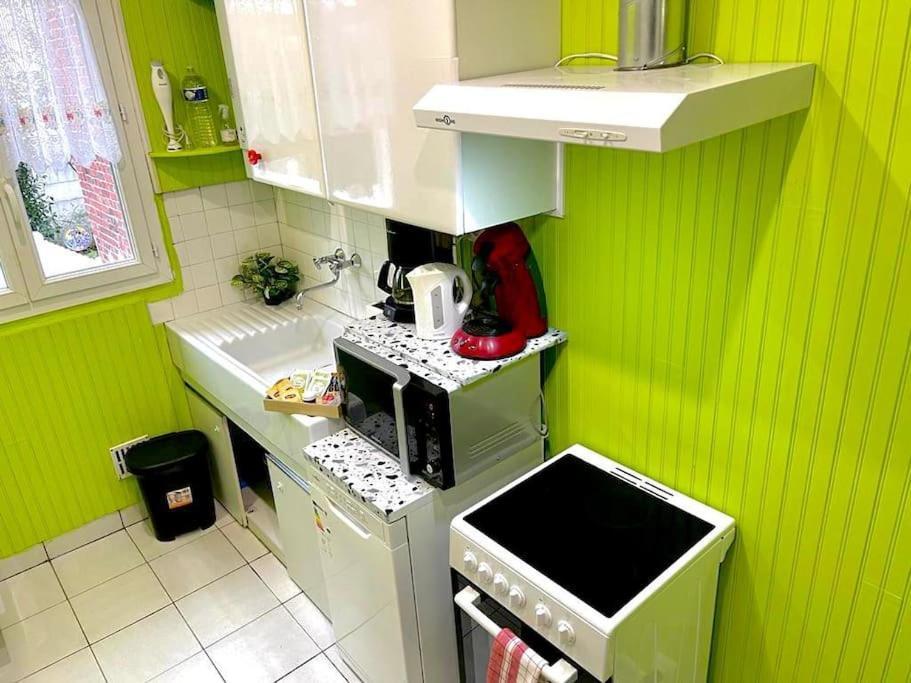 Jolie Petite Maison Avec Un Grand Jardin Montmagny Ngoại thất bức ảnh